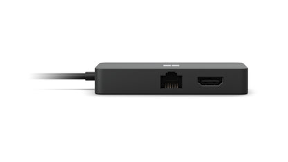 Microsoft Surface USB-C Travel Hub Kabel USB 3.2 Gen 2 (3.1 Gen 2) Type-C Svart