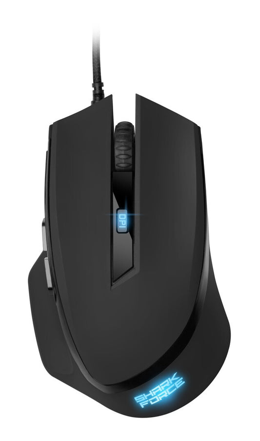 Sharkoon SHARK Force II datormöss Spela högerhand USB Type-A Optisk 4200 DPI