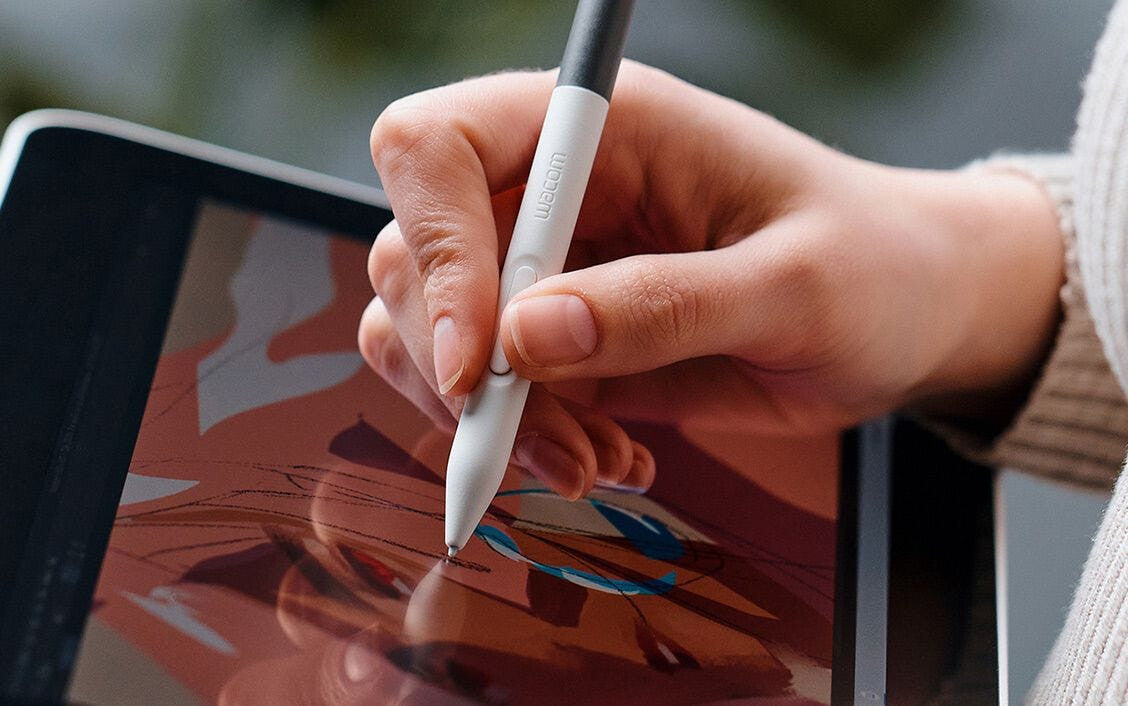 Wacom One 14 ritplattor Svart, Vit 2540 lpi 309 x 174 mm USB