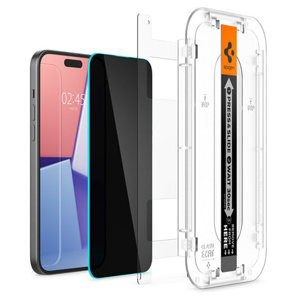 Spigen AGL06905 skärm- och baksidesskydd till mobiltelefon Genomskinligt skärmskydd Apple 1 styck