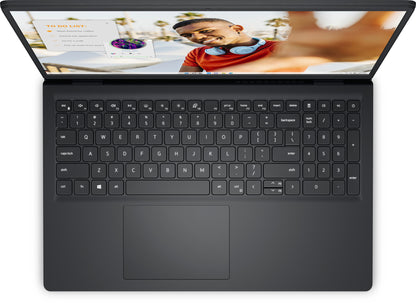 DELL Inspiron 3535 AMD Ryzen™ 5 7530U Bärbar dator 39,6 cm (15.6") Full HD 16 GB DDR4-SDRAM 512 GB SSD Wi-Fi 5 (802.11ac) Windows 11 Pro Nordic Svart
