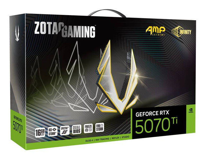Zotac GAMING GeForce RTX 5070 Ti AMP Extreme INFINITY NVIDIA 16 GB GDDR7