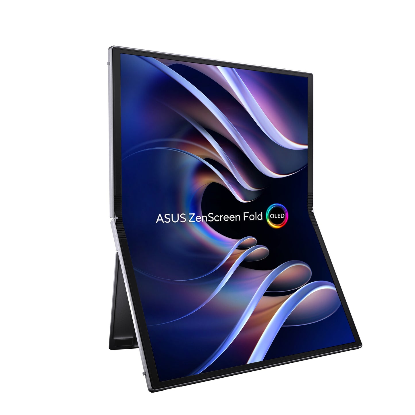 ASUS ZenScreen Fold OLED MQ17QH platta pc-skärmar 43,9 cm (17.3") 2560 x 1920 pixlar Quad HD Silver