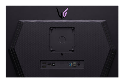 LG 27GS95QX-B platta pc-skärmar 67,3 cm (26.5") 2560 x 1440 pixlar Quad HD OLED Svart