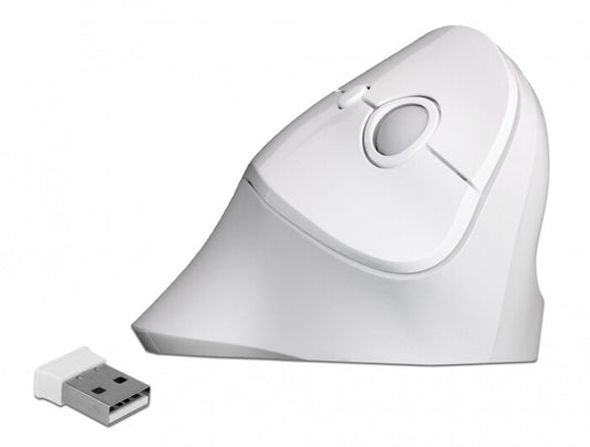 DeLOCK 12596 datormöss Kontor högerhand RF Trådlös 1600 DPI