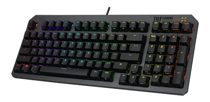 ASUS TUF Gaming K3 Gen II tangentbord Spela USB QWERTY Svart