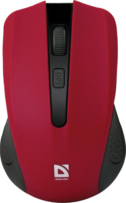 Defender MM-935 datormöss Kontor Ambidextrous RF Trådlös Optisk 1600 DPI