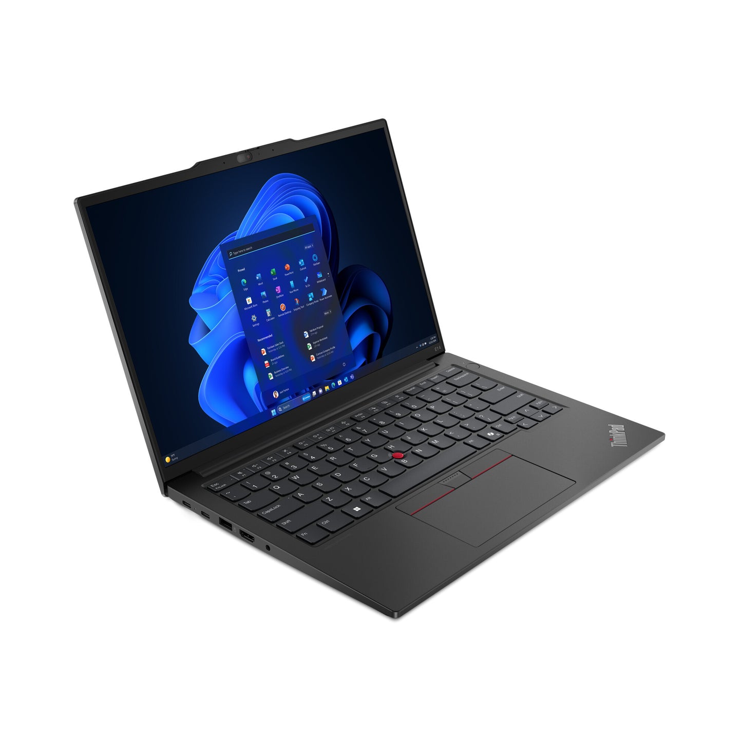 Lenovo ThinkPad E14 Gen 6 (AMD) AMD Ryzen™ 5 7535HS Bärbar dator 35,6 cm (14") WUXGA 16 GB DDR5-SDRAM 512 GB SSD Wi-Fi 6E (802.11ax) Windows 11 Pro Engelsk Svart