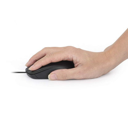 Manhattan 190190 datormöss Kontor Ambidextrous USB Type-A Optisk 1000 DPI