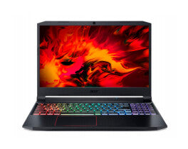 Acer Nitro 5 AN515-55-790P Intel® Core™ i7 i7-10750H Bärbar dator 39,6 cm (15.6") Full HD 8 GB DDR4-SDRAM 512 GB SSD NVIDIA® GeForce® GTX 1660 Ti Wi-Fi 6 (802.11ax) Windows 10 Home Svart, Röd