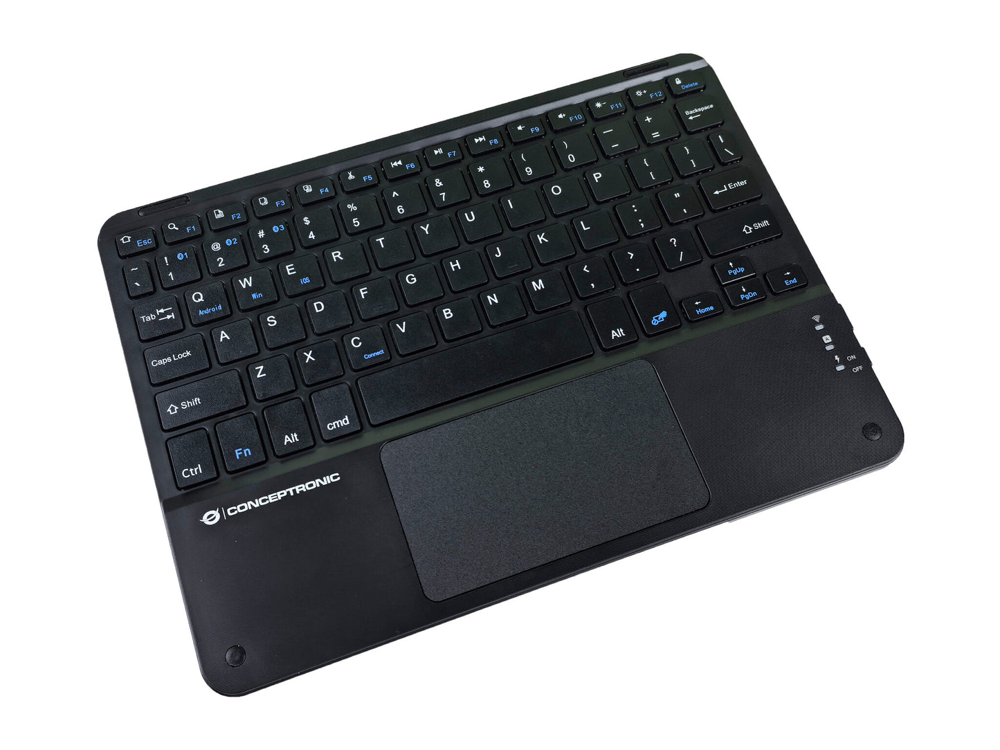 Conceptronic TOBIN01BUS tangentbord Universal Bluetooth QWERTY Engelska (USA) Svart