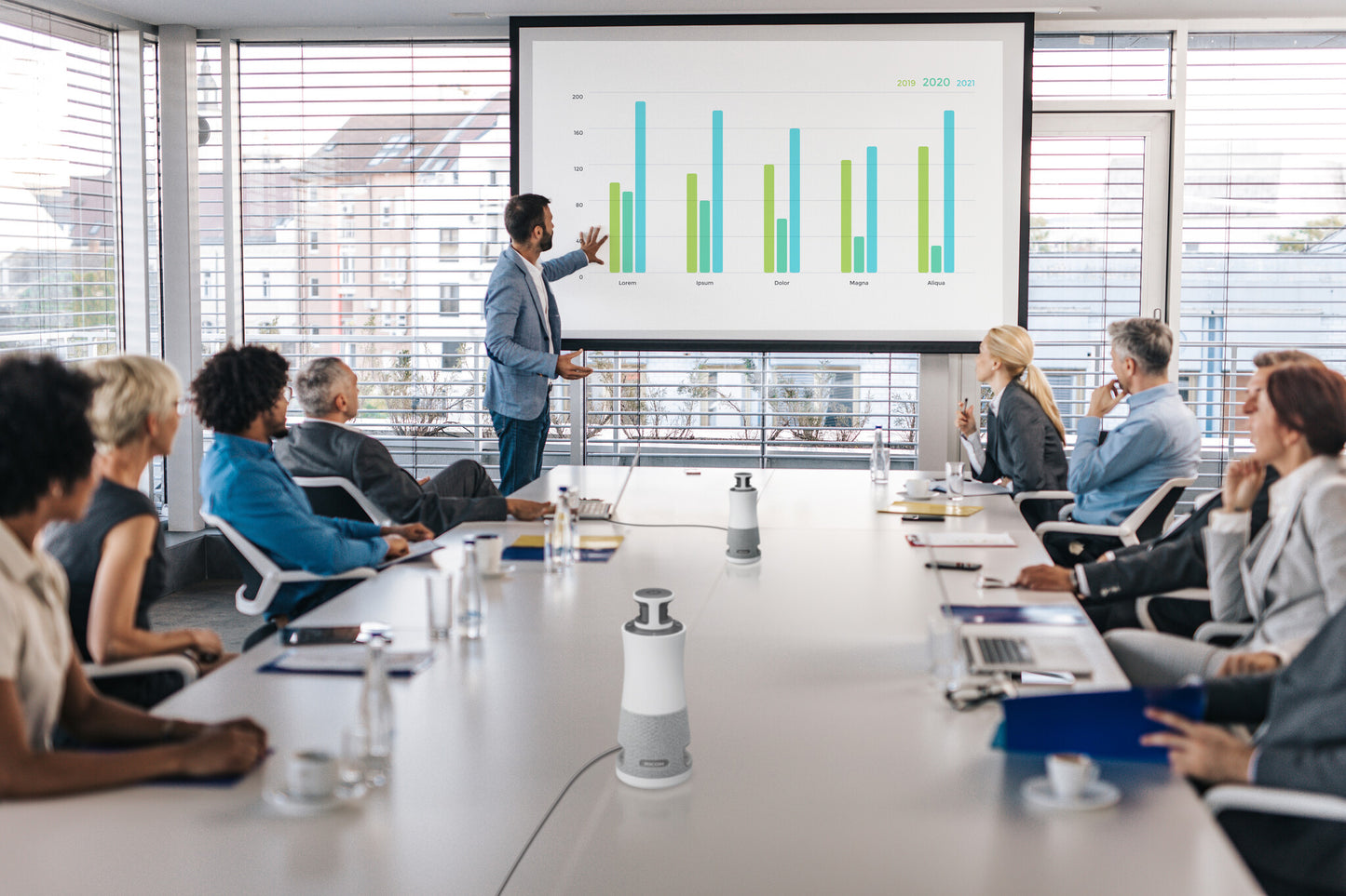 Ricoh Meeting 360 V2 videokonferenssystem 8 personer Nätverksansluten (Ethernet) Videokonferenssystem för grupper