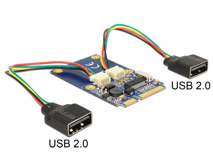 DeLOCK 95242 nätverkskort/adapters Intern USB 2.0