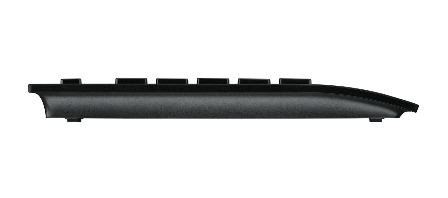 Logitech K280E Pro f/ Business tangentbord Kontor USB QWERTY Amerikanskt internationellt Svart