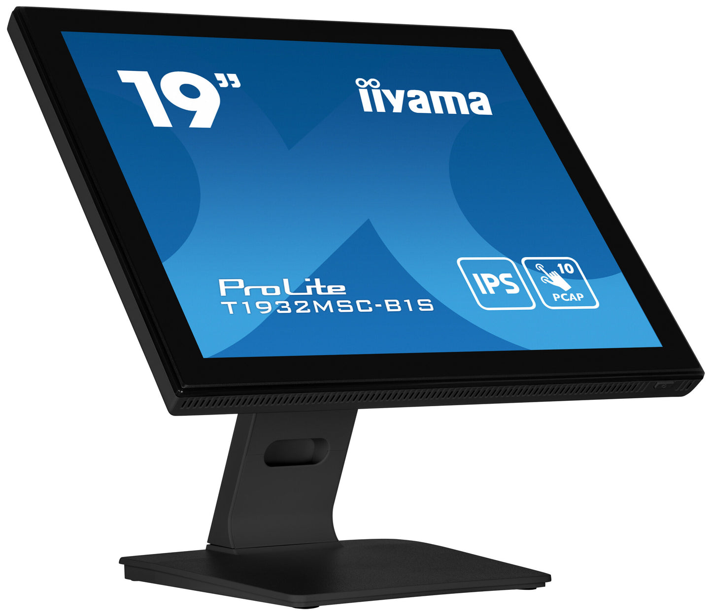 iiyama ProLite T1932MSC-B1S platta pc-skärmar 48,3 cm (19") 1280 x 1024 pixlar Full HD LED Pekskärm Bordsskiva Svart