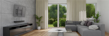 Goobay 49909 tv-fäste 139,7 cm (55") Svart