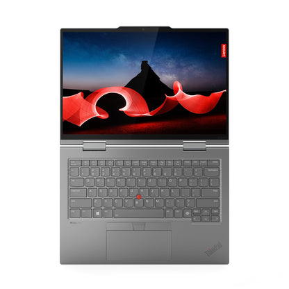 Lenovo ThinkPad X1 2-in-1 Gen 9 Intel Core Ultra 7 155U Hybrid (2-i-1) 35,6 cm (14") Pekskärm WUXGA 32 GB LPDDR5x-SDRAM 512 GB SSD Wi-Fi 6E (802.11ax) Windows 11 Pro Nordic Grå Intel Core Ultra 7 155U (12MB Cache), 32GB LPDDR5x-SDRAM, 512GB SSD, 35.6 cm (