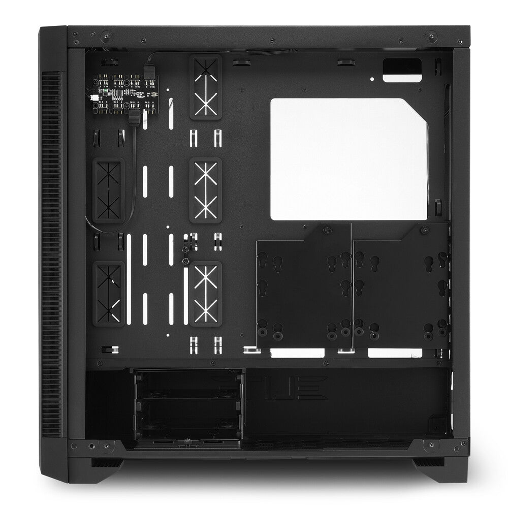 Sharkoon ELITE SHARK CA200M Midi Tower Svart