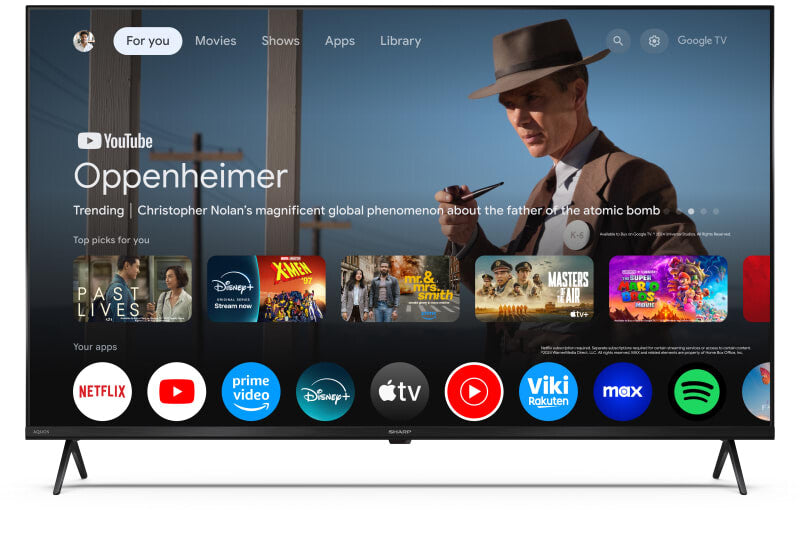 Sharp 55HL4265E TV-apparat 139,7 cm (55") 4K Ultra HD Smart-TV Wi-Fi Svart