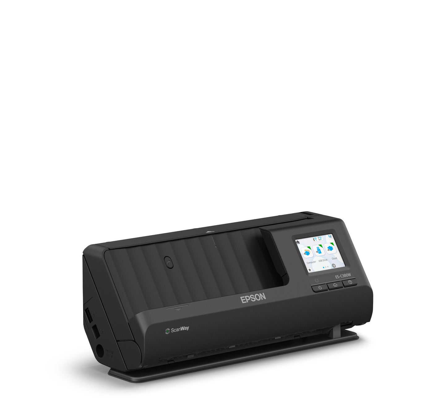 Epson ES-C380W ADF + arkmatad scanner 600 x 600 DPI A4 Svart