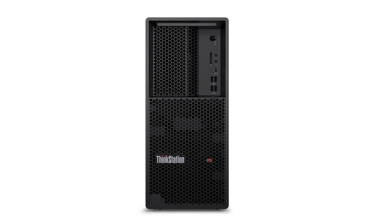 Lenovo ThinkStation P3 Tower Gen 2 Intel Core Ultra 7 265K 64 GB DDR5-SDRAM 1 TB SSD Windows 11 Pro Arbetsstation Svart