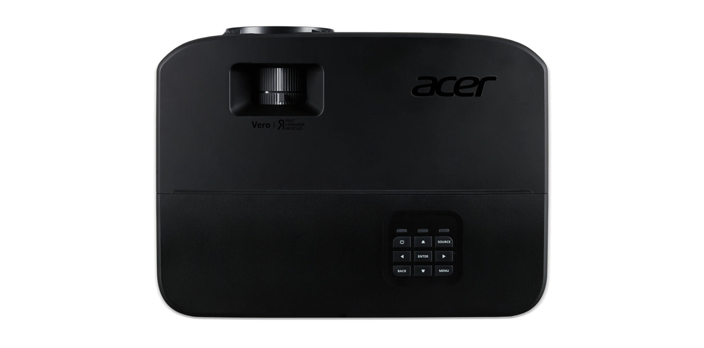 Acer PD2327W Standard throw-projektor 3200 ANSI-lumen DLP WXGA (1280x800) Svart