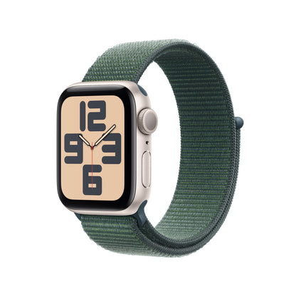 Apple Watch SE OLED 40 mm Digital 324 x 394 pixlar Pekskärm Beige Wi-Fi GPS