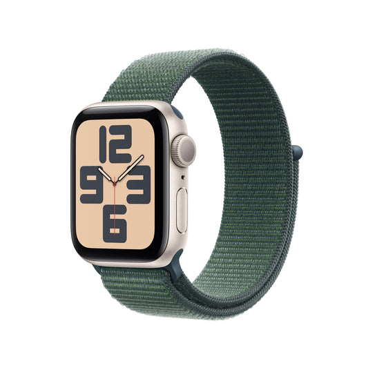 Apple Watch SE OLED 40 mm Digital 324 x 394 pixlar Pekskärm Beige Wi-Fi GPS