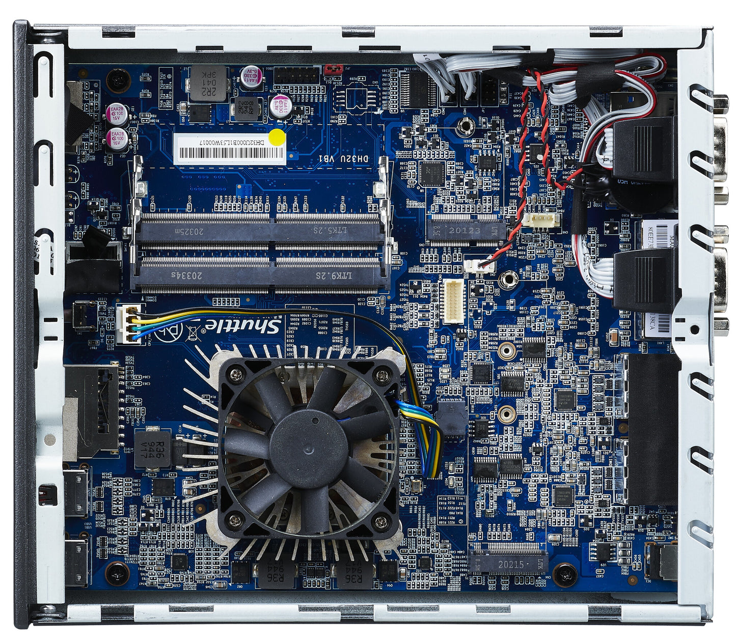 Shuttle DH32U datorhölje & moderkort 1,35L storlek PC Svart 7505 Intel® SoC