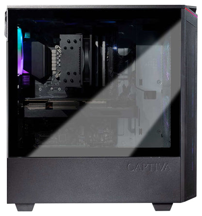 CAPTIVA Highend Gaming R88-669 AMD Ryzen™ 7 9800X3D 32 GB DDR5-SDRAM 2 TB SSD AMD Radeon RX 9070 XT Windows 11 Home Midi Tower PC Svart