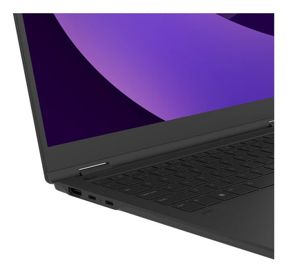 LG Gram Pro 16TB90TP Intel Core Ultra 7 255H Hybrid (2-i-1) 40,6 cm (16") Pekskärm WQXGA+ 16 GB LPDDR5x-SDRAM 1 TB SSD Wi-Fi 7 (802.11be) Windows 11 Pro tyska Svart