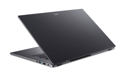 Acer Aspire A17-51M-52LH Intel Core 5 120U Bärbar dator 43,9 cm (17.3") Full HD 16 GB LPDDR5-SDRAM 512 GB SSD Wi-Fi 6E (802.11ax) eShell Grå