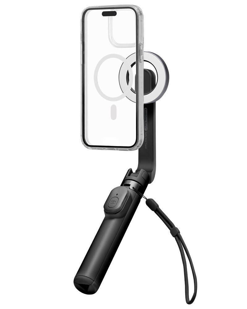 Spigen MagSafe Tripod Selfie Stick selfiepinne Smartphone Svart