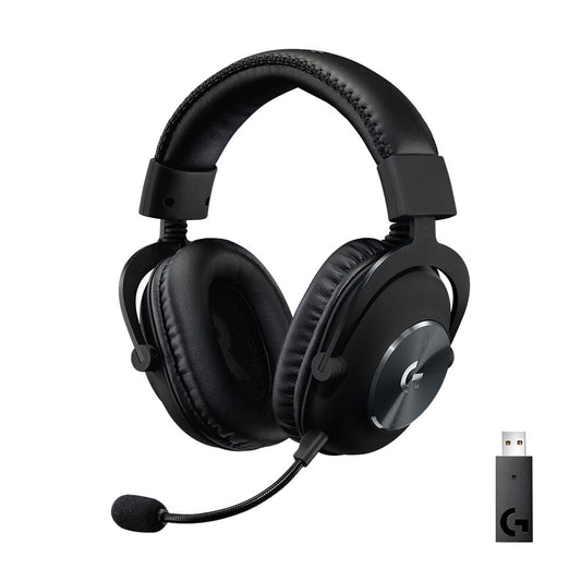 Logitech G 981-000907 hörlur och headset Trådlös Huvudband Spela Svart