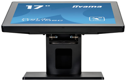 iiyama ProLite T1721MSC-B2 platta pc-skärmar 43,2 cm (17") 1280 x 1024 pixlar SXGA LED Pekskärm Bordsskiva Svart