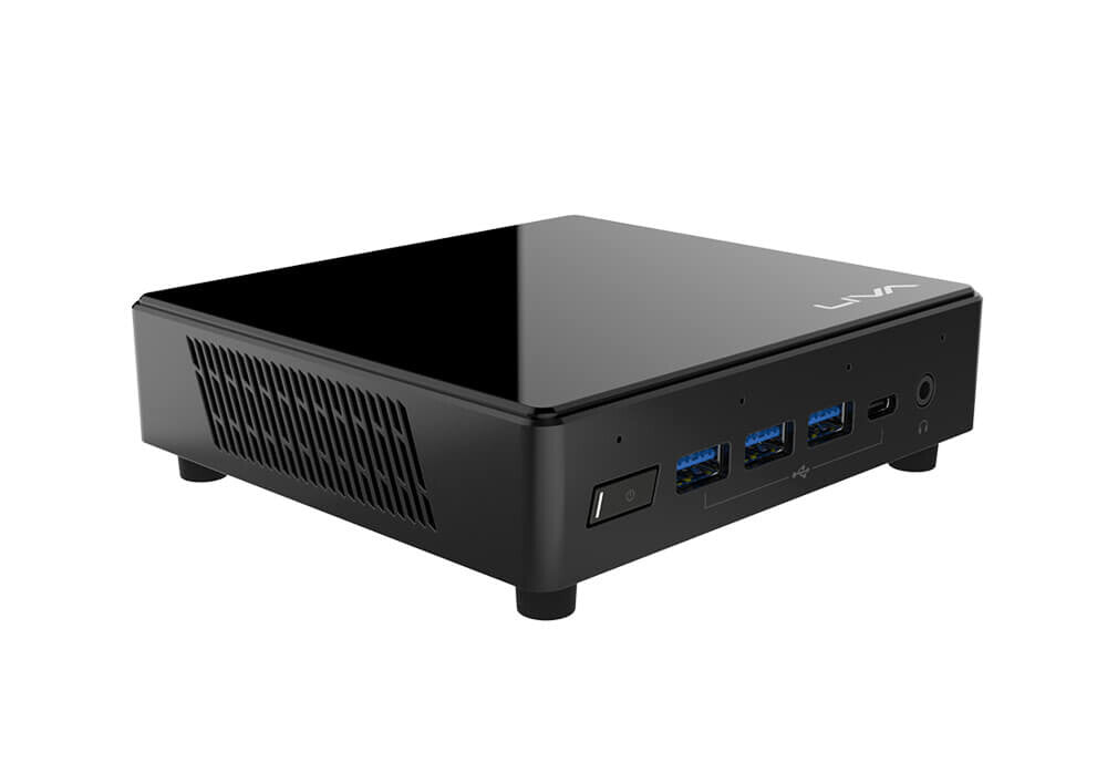 ECS LIVA Z3 Mini PC Svart N6000 1,1 GHz