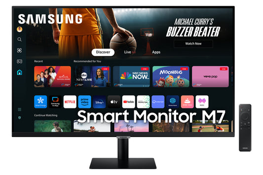 Samsung M70D platta pc-skärmar 81,3 cm (32") 3840 x 2160 pixlar 4K Ultra HD LED Svart