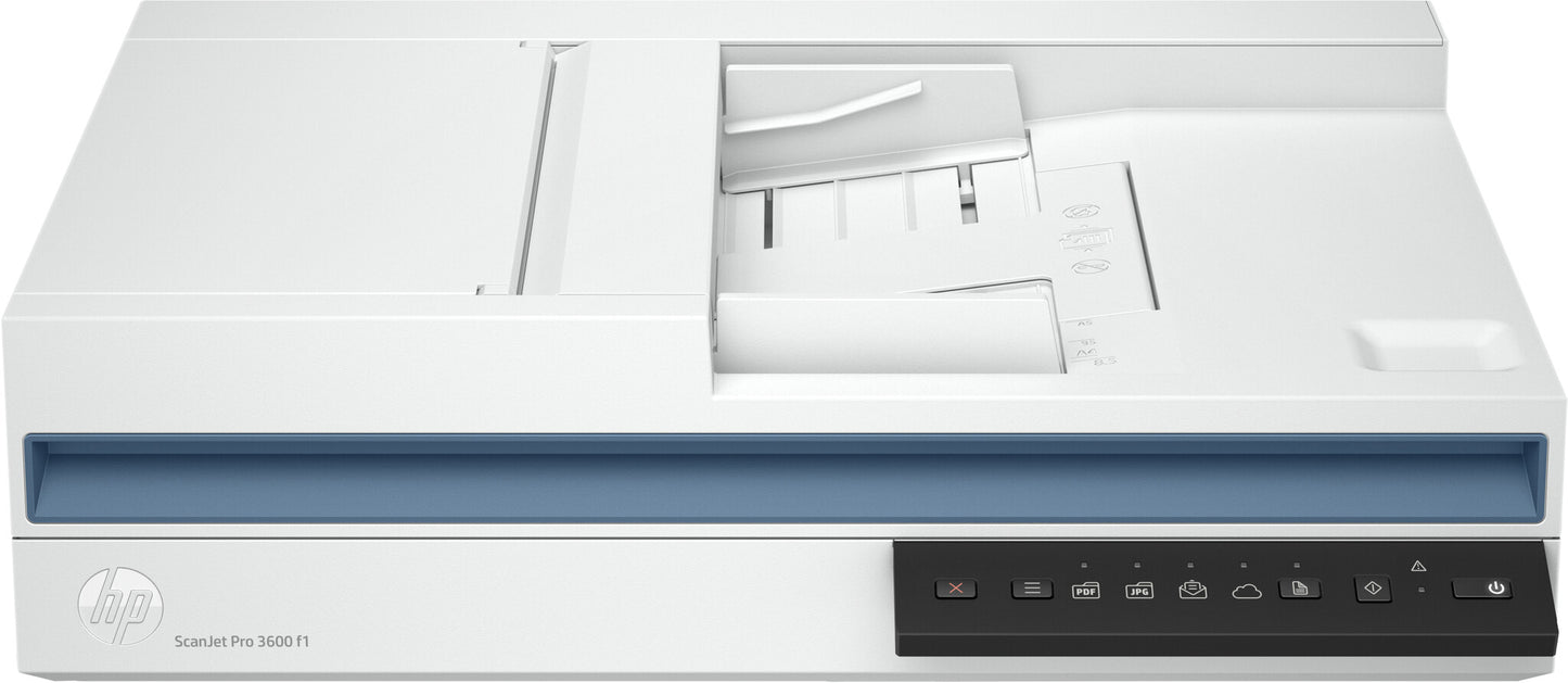 HP Scanjet Pro 3600 f1 Flatbädds- och ADF-scanner 1200 x 1200 DPI A4 Vit