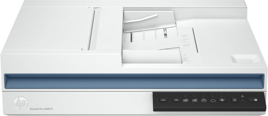 HP Scanjet Pro 3600 f1 Flatbädds- och ADF-scanner 1200 x 1200 DPI A4 Vit