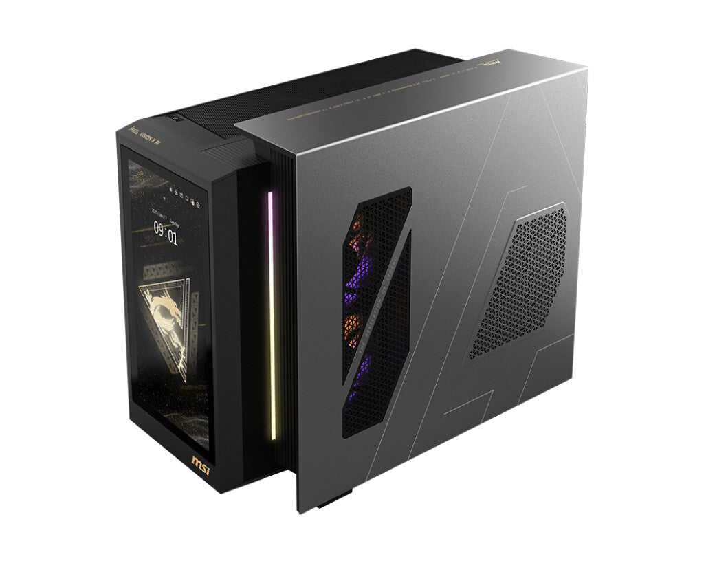 MSI MEG Vision X AI 2NVV7-009AT Intel Core Ultra 7 265K 32 GB DDR5-SDRAM 2 TB SSD NVIDIA GeForce RTX 5080 Windows 11 Home Skrivbord PC Svart