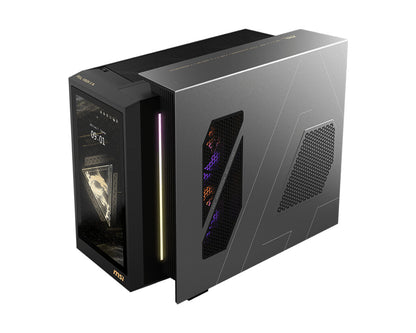 MSI MEG Vision X AI 2NVV7-009AT Intel Core Ultra 7 265K 32 GB DDR5-SDRAM 2 TB SSD NVIDIA GeForce RTX 5080 Windows 11 Home Skrivbord PC Svart
