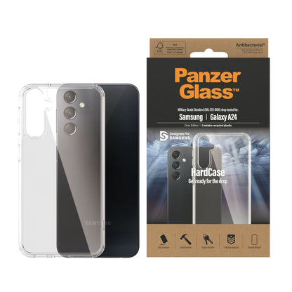 PanzerGlass ® HardCase Transparent Samsung Galaxy A24 mobiltelefonfodral Omslag