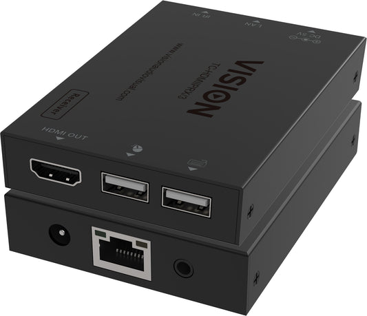 Vision HDMI-over-IP Receiver AV-mottagare Svart