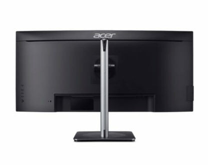 Acer CB343CUR platta pc-skärmar 86,4 cm (34") 3440 x 1440 pixlar UltraWide Quad HD LED Svart, Silver
