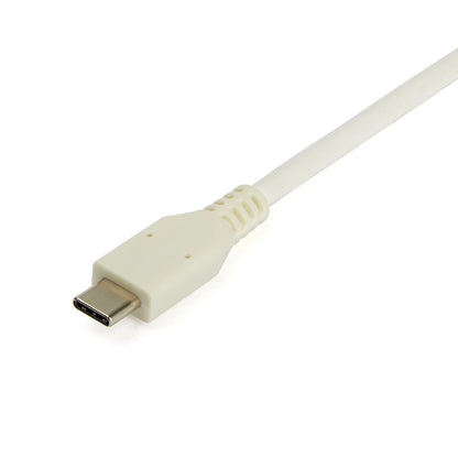 StarTech.com USB-C Ethernet-adapter med extra USB 3.0-port - vit