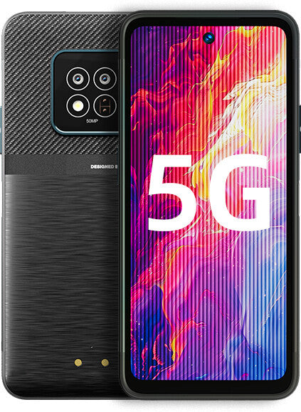 AGM X6 17,2 cm (6.78") Dubbla SIM-kort Android 14 5G 8 GB 128 GB 5000 mAh Svart