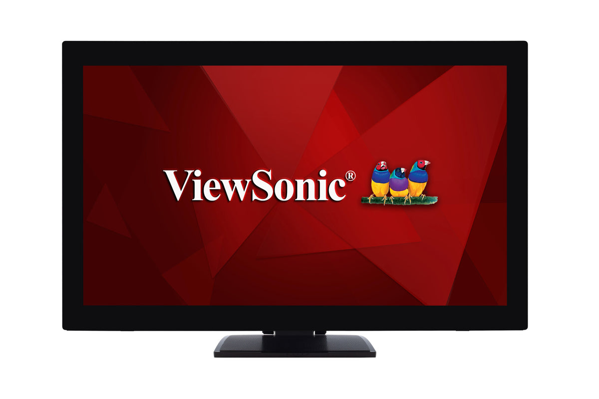 Viewsonic TD2760 platta pc-skärmar 68,6 cm (27") 1920 x 1080 pixlar Full HD LED Pekskärm Flera användare Svart