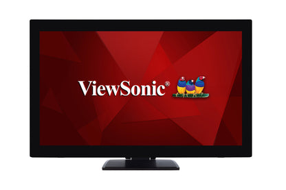 Viewsonic TD2760 platta pc-skärmar 68,6 cm (27") 1920 x 1080 pixlar Full HD LED Pekskärm Flera användare Svart