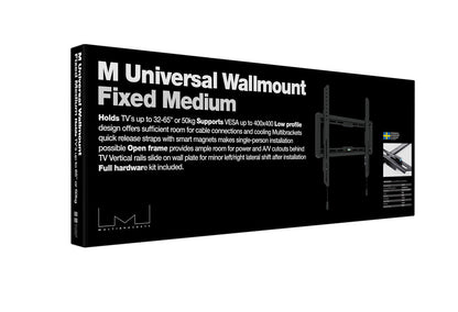 Multibrackets 1008 tv-fäste 165,1 cm (65") Svart