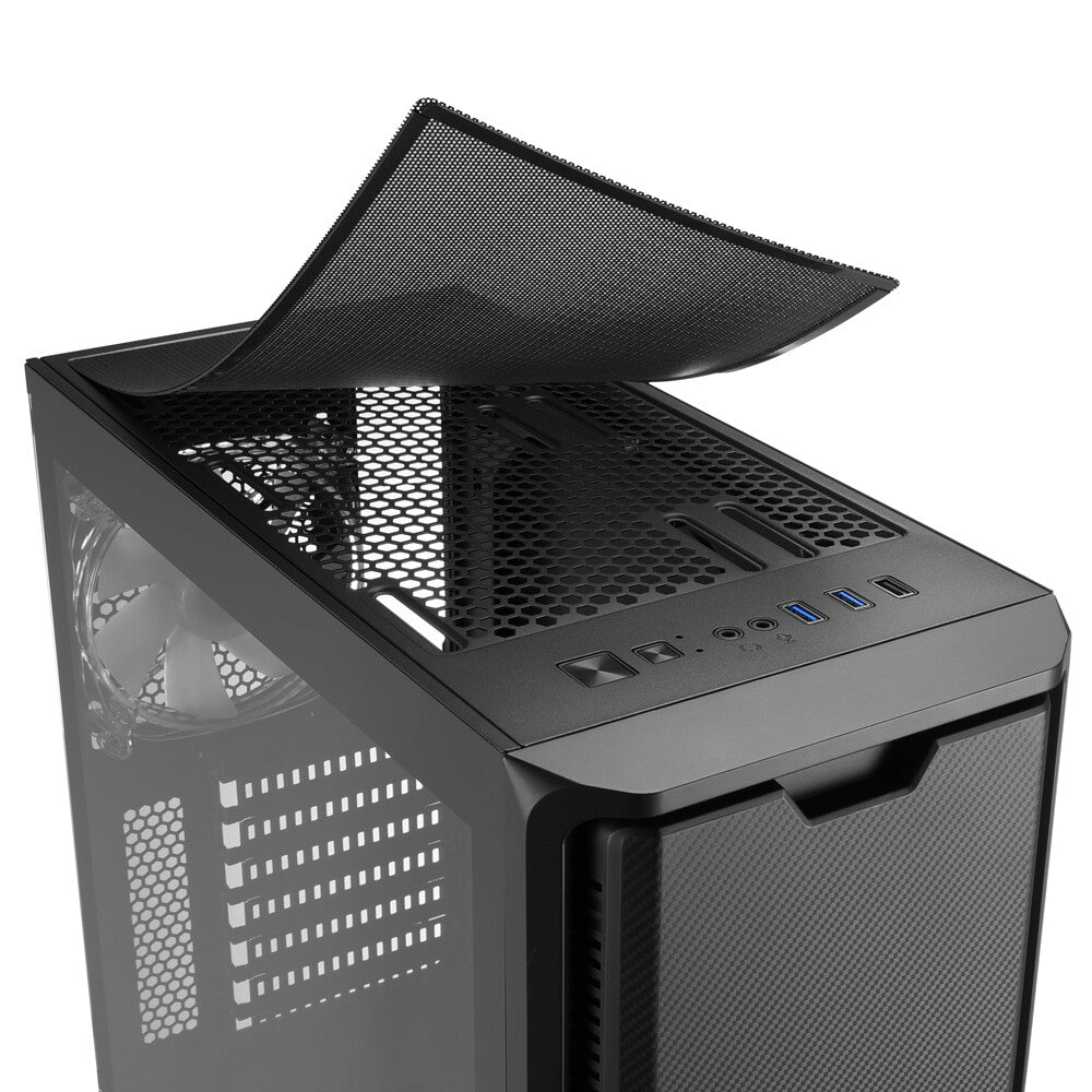 Sharkoon SK3 RGB Midi Tower Svart